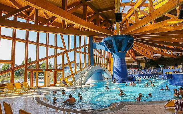 Innenbereich der Natur Therme Templin