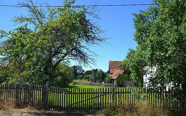 Garten im Oderbruch bei Zollbrücke