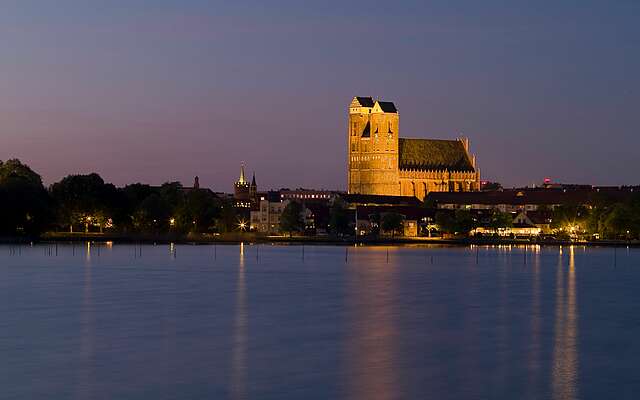 St. Marienkirche im Abendlicht