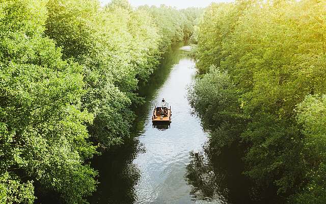 Floßtour auf dem Schwielochsee