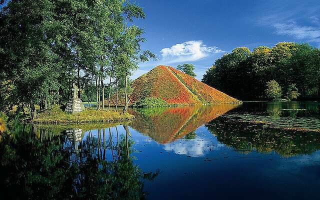 Seepyramide im Fürst-Pückler-Park Branitz