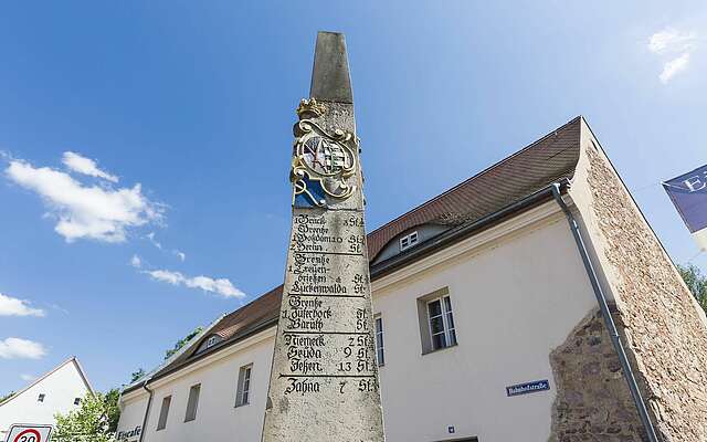 Postsäule in Bad Belzig
