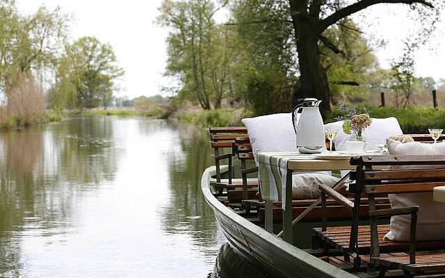 Kahnfahrt im Kleinen Spreewald bei Wahrenbrück
