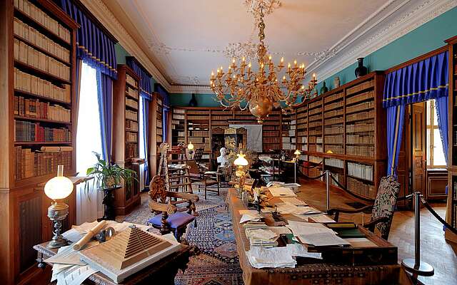 Arbeitszimmer im Schloss Branitz