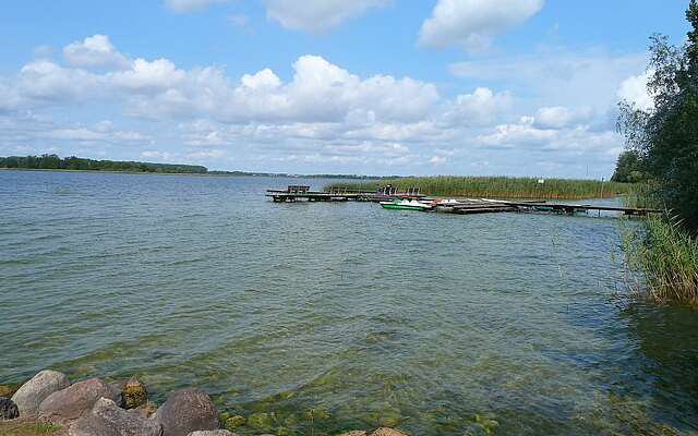 Blick auf den Oberuckersee