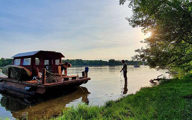 Huckleberrys Flöße
